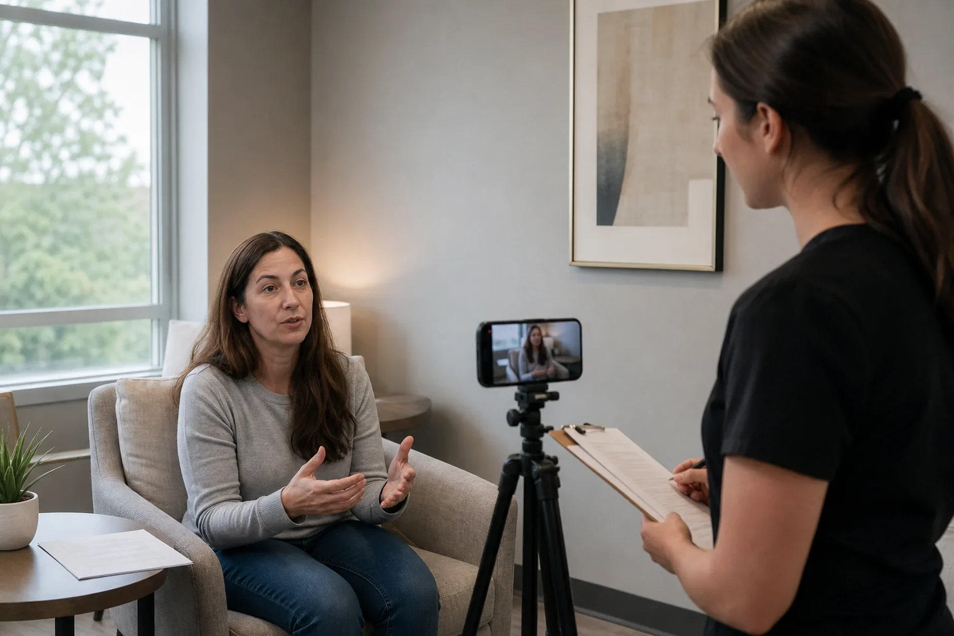How Clinic Teams Can Film Real Patient Stories Safely