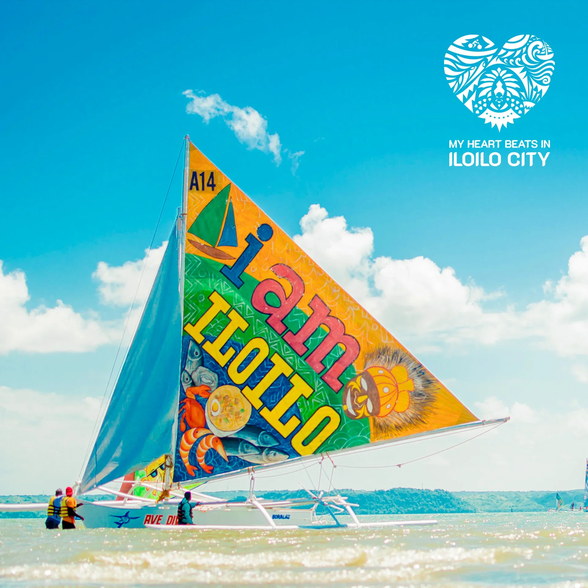 Paraw Regatta - "I am Iloilo" sail design.
