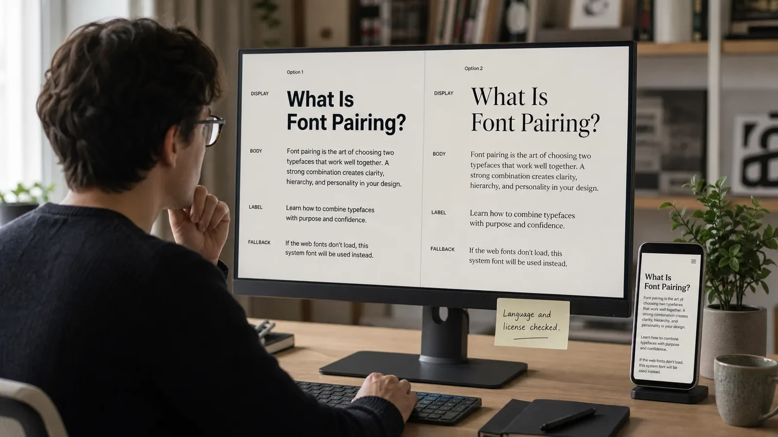 What Is Font Pairing?